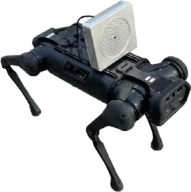 集成机器狗、轮式机器人等